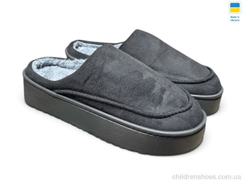 Тапки ТК11 чорний Rai shoes / p. 41-46 / 6пар