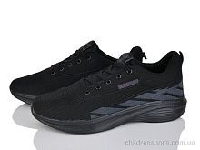 Кроссовки A2408 black Lion-Lu / p. 43-47 / 8пар