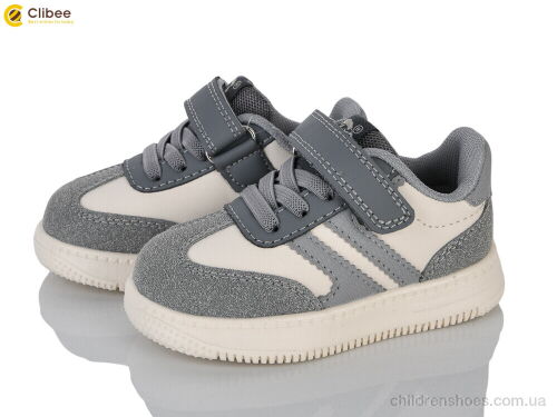 Кроссовки EA785-4 grey-beige Clibee / p. 21-26 / 6пар