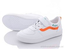 Кроссовки Angel Q45-M132 white-orange Кроссовки Q45-M132 white-orange Violeta / p. 31-37 / 8пар