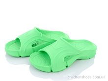 Шлепки W401-16 green Violeta / p. 36-41 / 8пар