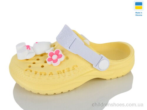 Кроксы 009 жовтий Lot Shoes / p. 30-35 / 8пар