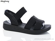 Босоножки 7721-39 black Minghong / p. 37-42 / 8пар