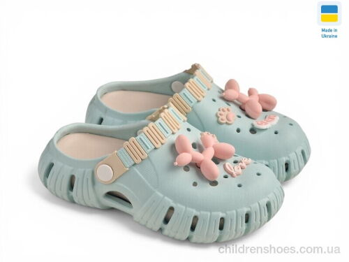 Кроксы DS77 бірюзовий Rai shoes / p. 36-40 / 6пар