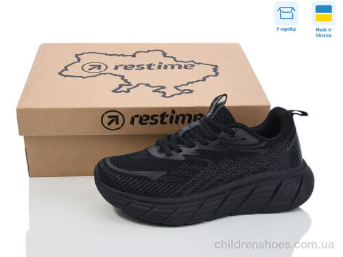 Кроссовки EWL25449 black Restime / p. 36-41 / 8пар