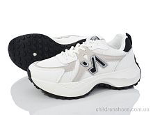 Кроссовки HD46(136-34) white-black Violeta / p. 36-41 / 8пар
