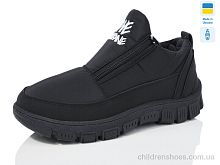 Ботинки N318 чорний Inblue / p. 36-41 / 6пар