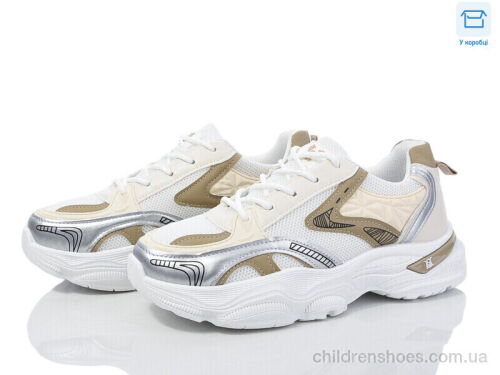 Кроссовки M4 white-khaki Синдикат взуття / p. 37-41 / 8пар