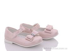 Туфли Mini kids Турция 0043 розовый Туфли Турция 004-3 розовый Soylu / p. 21-25 / 6пар
