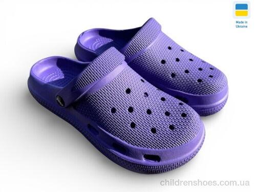 Кроксы С98 фіолетовий Rai shoes / p. 36-41 / 6пар