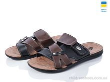 Шлепки 2024-044 комбі DeMur / p. 43-47 / 6пар