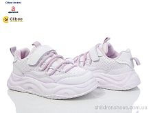 Кроссовки Apawwa A9993-1 white-purple Кроссовки A9993-1 white-purple Clibee-Doremi / p. 33-38 / 6пар
