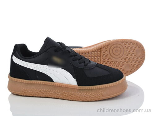 Кроссовки HD71 (149-67) black-white Violeta / p. 36-41 / 8пар