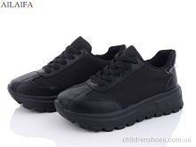 Кроссовки No brand 2382 all black піна Кроссовки 2382 all black Ailaifa / p. 36-41 / 6пар