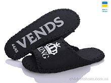 Тапки Vends 344M чорний Тапки 344M чорний Active / p. 40-45 / 9пар
