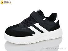 Кроссовки ED783-2 black-white Clibee-Apawwa / p. 34-39 / 6пар