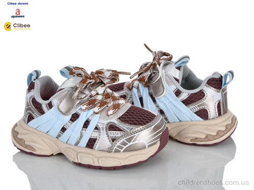 Кроссовки A889 brown Clibee-Doremi / p. 22-26 / 5пар