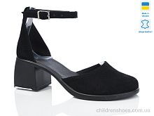 Туфли 1122 чорний з. Sali / p. 36-41 / 6пар