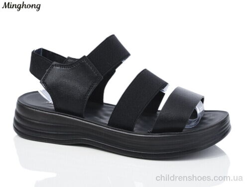 Босоножки 7716-39 black Minghong / p. 37-42 / 8пар