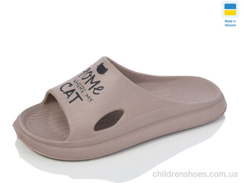 Шлепки N80 св.коричневий Lot Shoes / p. 36-41 / 6пар