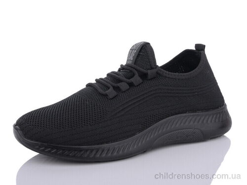 Кроссовки 915 black піна Pet / p. 40-45 / 8пар