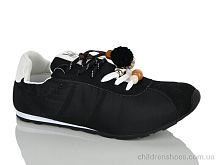 Кроссовки 2028-8 black Violeta / p. 36-41 / 8пар