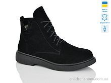 Ботинки 3-1 чорний з. зима Sali / p. 37-41 / 6пар