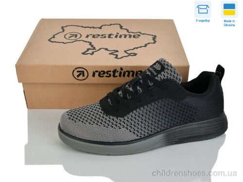 Кроссовки LML26800 black Restime / p. 41-45 / 8пар