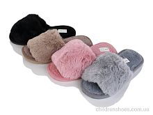 Тапки No brand 555-18 mix Тапки 555-18 mix Lion-Lu / p. 36-41 / 24пар
