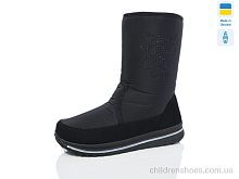 Дутики Karolina N3106 чорний Дутики N3106 чорний Lot Shoes / p. 37-42 / 6пар
