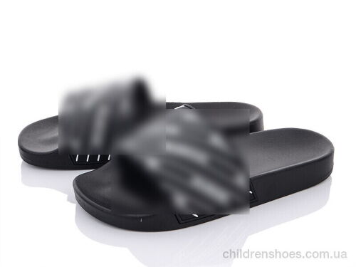 Шлепки Q115-L33-1 black Violeta / p. 36-41 / 8пар
