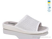 Шлепки 1-9 білий комн. Lot Shoes / p. 36-40 / 6пар
