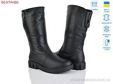 Сапоги DJUS SHOES 436 чорний Сапоги 436 чорний QQ&Панда / p. 37-42 / 7пар