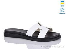 Шлепки 501 білий к. Sali / p. 36-40 / 6пар