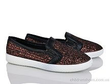 Слипоны No brand 041 коричневий Слипоны 041 коричневий Selena / p. 36-40 / 5пар