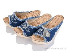 Шлепки A001-6 mix DeMur / p. 36-40 / 18пар