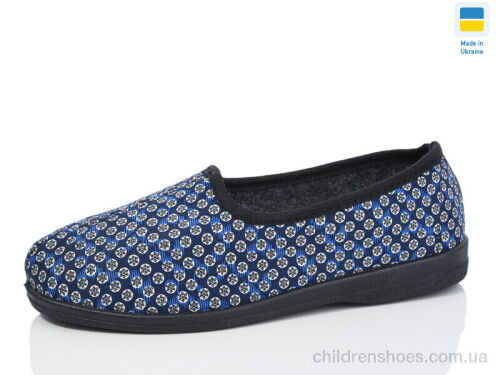 Тапки Кружки хмельницьк синій Lot Shoes / p. 37-41 / 6пар