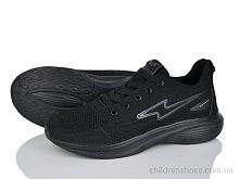 Кроссовки No brand Z161 black Кроссовки Z161 black Lion-Lu / p. 36-41 / 8пар