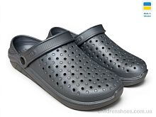 Кроксы П025 сірий Rai shoes / p. 36-41 / 6пар
