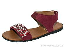 Босоножки Ж055Б бордовый Waldem / p. 36-40 / 8пар