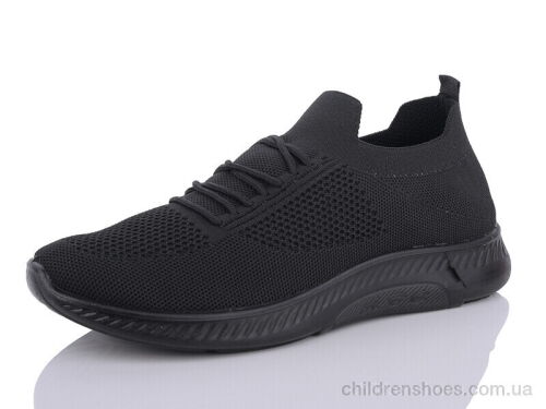 Кроссовки 922 black піна Pet / p. 40-45 / 8пар