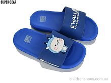Шлепки 0831-01 blue Super Gear / p. 30-35 / 8пар