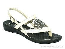 Босоножки Ж053 бежевый Waldem / p. 36-40 / 6пар