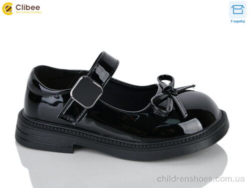 Туфли DB800 black Clibee-Apawwa / p. 26-30 / 6пар