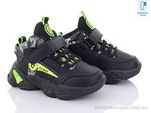Кроссовки Clibee E79 black-green Кроссовки