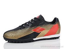 Футбольная обувь DIMB25651-1 black-gold Restime / p. 41-45 / 8пар