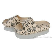 Шлепки T2023-10 beige Захар-Gold / p. 40-45 / 8пар