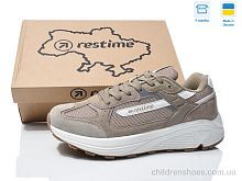 Кроссовки Restime ZMB25104 beige Кроссовки ZMB25104 beige Restime / p. 41-46 / 8пар