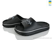 Шлепки 540-010 чорний Rai shoes / p. 37-40 / 8пар