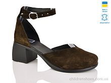 Туфли 1121 корич.з. Sali / p. 36-41 / 6пар